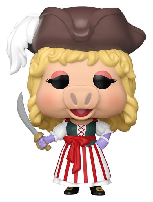 x_fk93245 Muppet Treasure Island POP! Movies Vinyl Figure Miss Piggy 9 cm - immagine 1