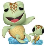Finding Nemo POP! & Buddy Vinyl Figure Crush w/Squirt 9 cm