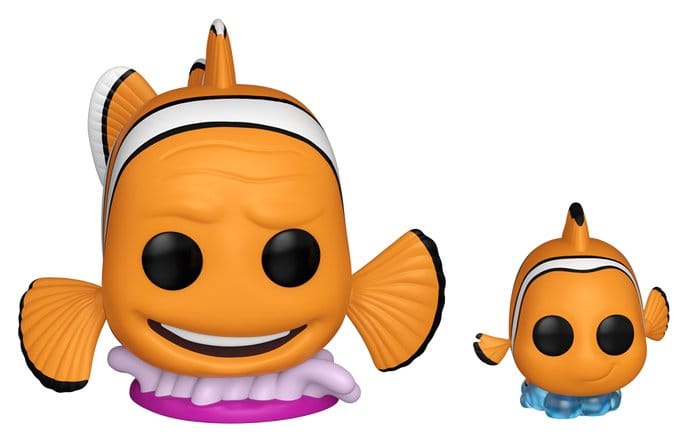 x_fk93248 Finding Nemo POP! & Buddy Vinyl Figure Marlon w/Nemo 9 cm - immagine 1