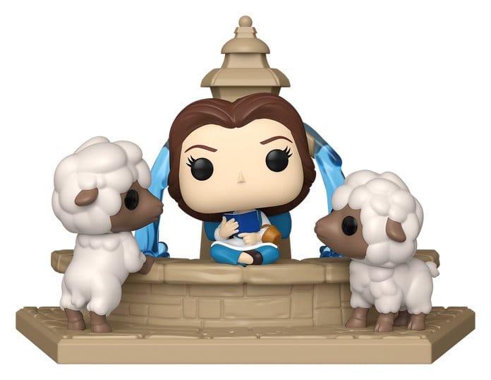 x_fk93459 Beauty and the Beast POP! Moment Vinyl Figures Belle at Fountain 15 cm - immagine 1