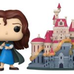 Beauty and the Beast POP! Town Vinyl Figures Belle with Castle 9 cm