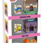 The Simpsons Bitty POP! Towns Vinyl Figure 3-Pack Springfield