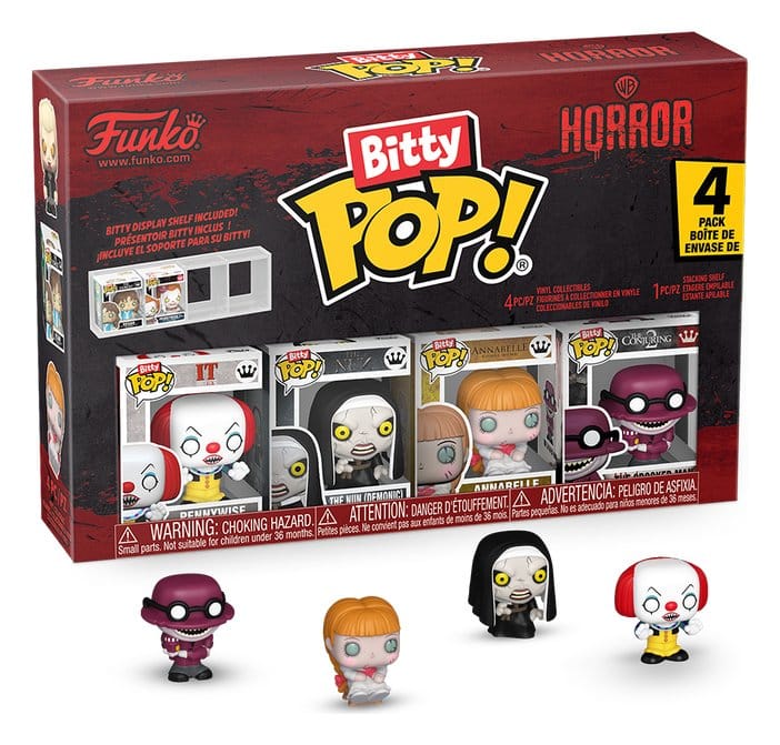 x_fk95118 IT Bitty POP! Vinyl Figure 4-Pack Pennywise 2,5 cm - immagine 1