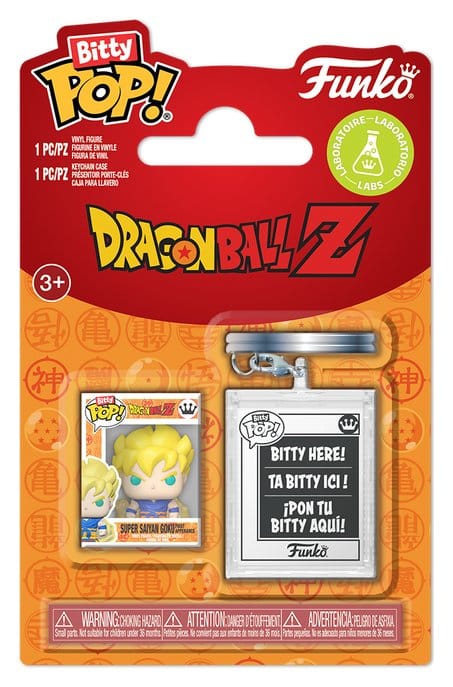 x_fk97599 Dragon Ball Z Bitty POP! & Accessory Vinyl Figure 2-Pack Vegeta w/KCHN 2 cm - immagine 1