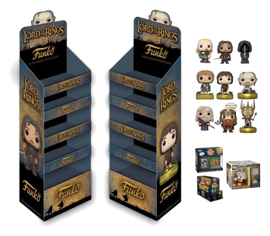 x_fk98788 The Lord of the Rings POP! Vinyl Figures FSDU Assortment (90) - immagine 1