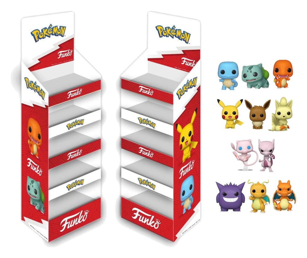 x_fk99393 Pokémon POP! Vinyl Figures FSDU Assortment (60) - immagine 1