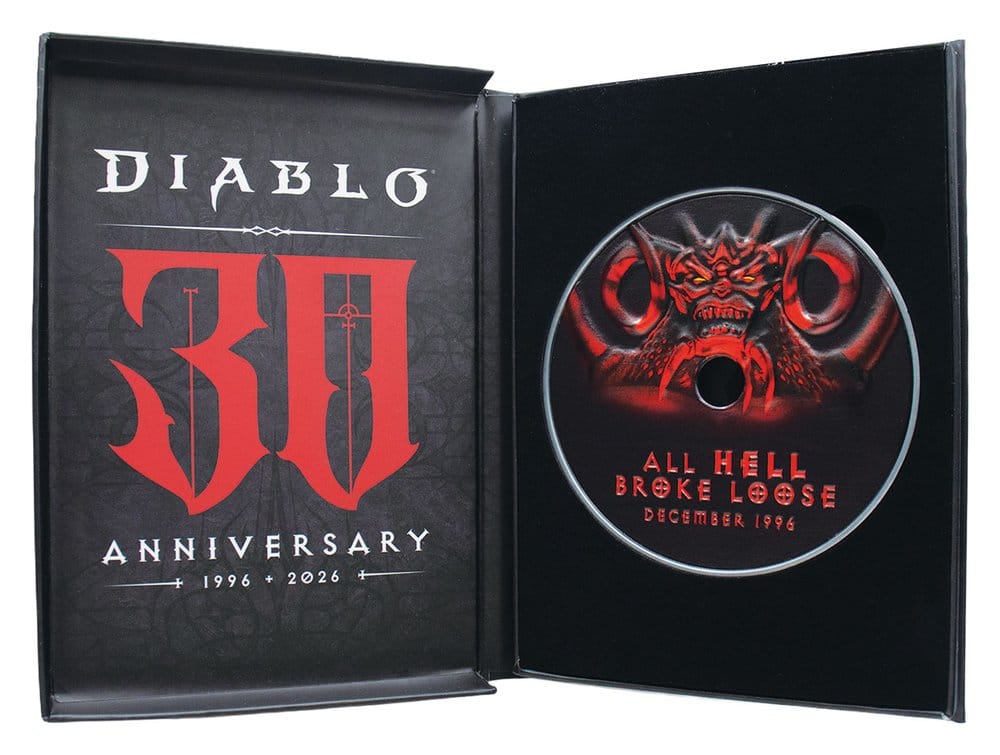 x_fntk-abk-dia01 Diablo Replica 30th Anniversary CD-ROM Limited Edition 11 cm - immagine 1