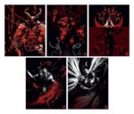 Diablo Art Print Set of Five Limited Edition 36 x 28 cm