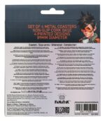 Overwatch Coaster 4-Pack Printed Metal - immagine 5