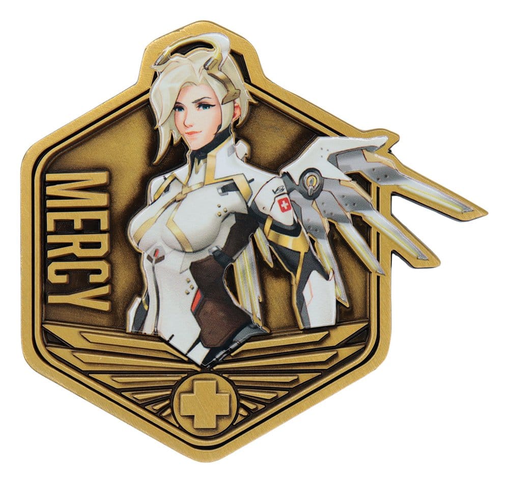 x_fntk-abk-ow07 Overwatch Medallion Mercy Limited Edition - immagine 1
