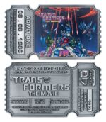 Transformers Replica The Movie 40th Anniversary Movie Ticket Limited Edition 9 x 16 cm - immagine 2