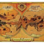 Masters of the Universe Replica Metal Map of Eternia Limited Edition 10 x 15 cm