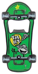 Teenage Mutant Ninja Turtles Bottle Opener Magnetic Skateboard