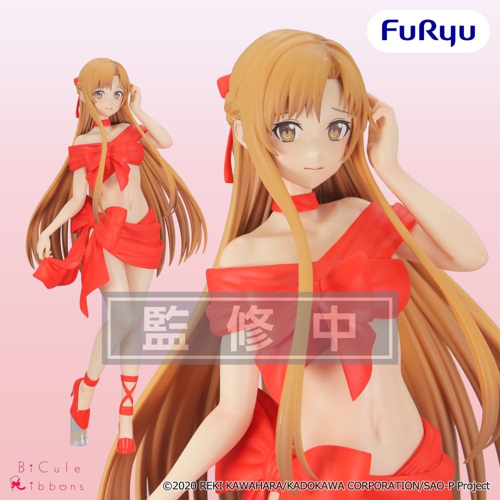 x_fryu29566 Sword Art Online BiCute Ribbons PVC Figure Asuna 24 cm - immagine 1