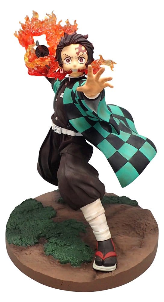 x_fryu29568 Demon Slayer: Kimetsu no Yaiba Exceed Creative Figure PVC Figure Kamado Tanjiro 16 cm - immagine 1