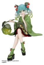 Hatsune Miku Noodle Stopper PVC Figure Flower Fairy Winter Cherry Green Color Ver. 15 cm