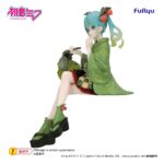Hatsune Miku Noodle Stopper PVC Figure Flower Fairy Winter Cherry Green Color Ver. 15 cm - immagine 2