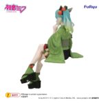 Hatsune Miku Noodle Stopper PVC Figure Flower Fairy Winter Cherry Green Color Ver. 15 cm - immagine 3
