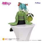 Hatsune Miku Noodle Stopper PVC Figure Flower Fairy Winter Cherry Green Color Ver. 15 cm - immagine 4