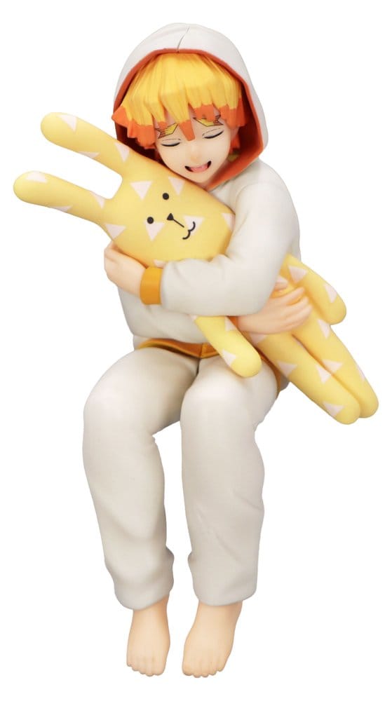 x_fryu29575 Demon Slayer: Kimetsu no Yaiba Noodle Stopper PVC Figure Agatsuma Zenitsu×Craftholic 11 cm - immagine 1