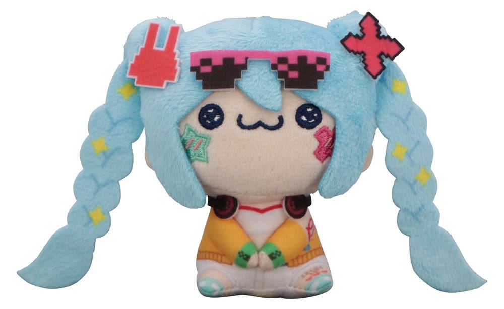 x_fryu29599 Hatsune Miku MOCHIPICO Mini Plush Figure Hatsune Miku Digital Stars 2025 A 10 cm - immagine 1