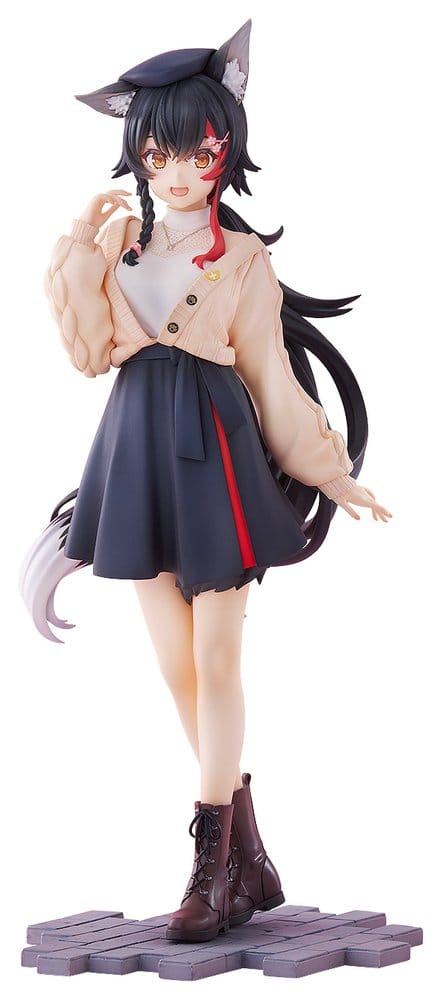 x_gsc58425 Hololive Production G.S. Collection PVC Figure 1/7 Ookami Mio Date Style - Street Outfit Ver. 24 cm - immagine 1