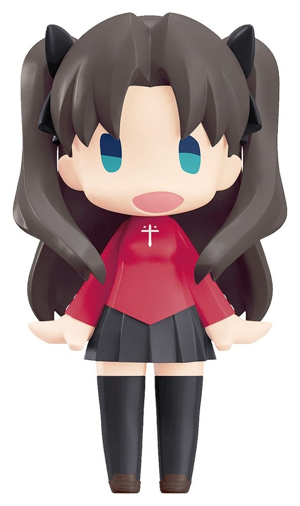 x_gsc58983 Fate/stay night HELLO! GOOD SMILE Action Figure Rin Tohsaka 10 cm - immagine 1