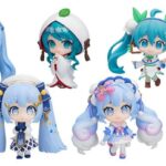Character Vocal Series 01: Hatsune Miku Mini Figure Snow Miku All Stars Figure Collection Vol. 2 8 cm Blind Box Assortment (8)
