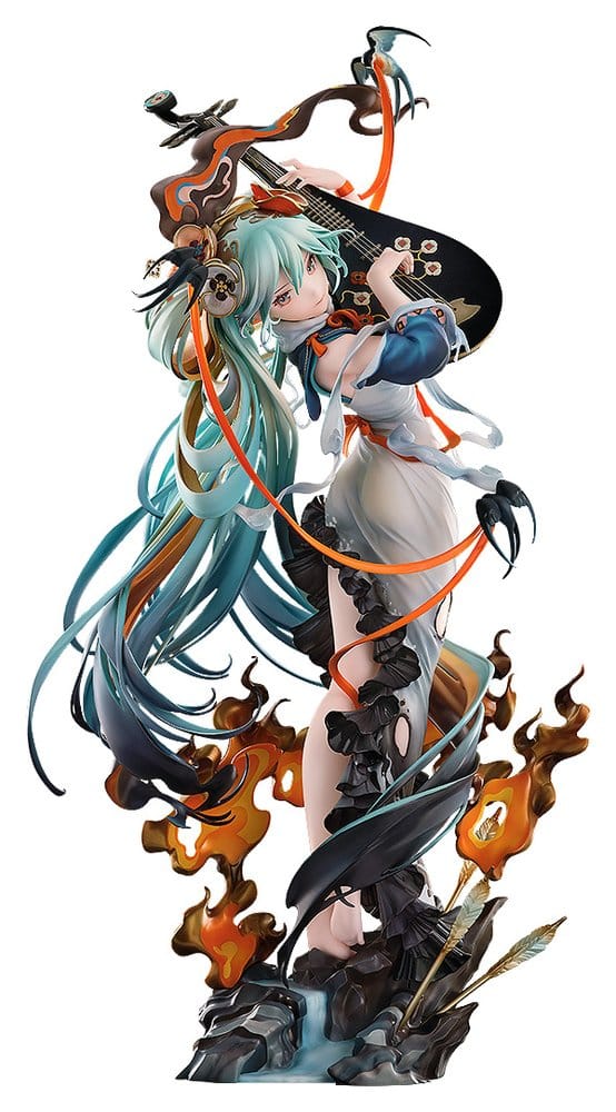 x_gsc59199 Character Vocal Series 01: Hatsune Miku PVC Figure 1/7 Shimian Maifu Ver. 29 cm - immagine 1