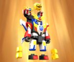 The Brave Fighter of Legend Da-Garn Brickroid Action Figure Da-Garn X 5 cm - immagine 5