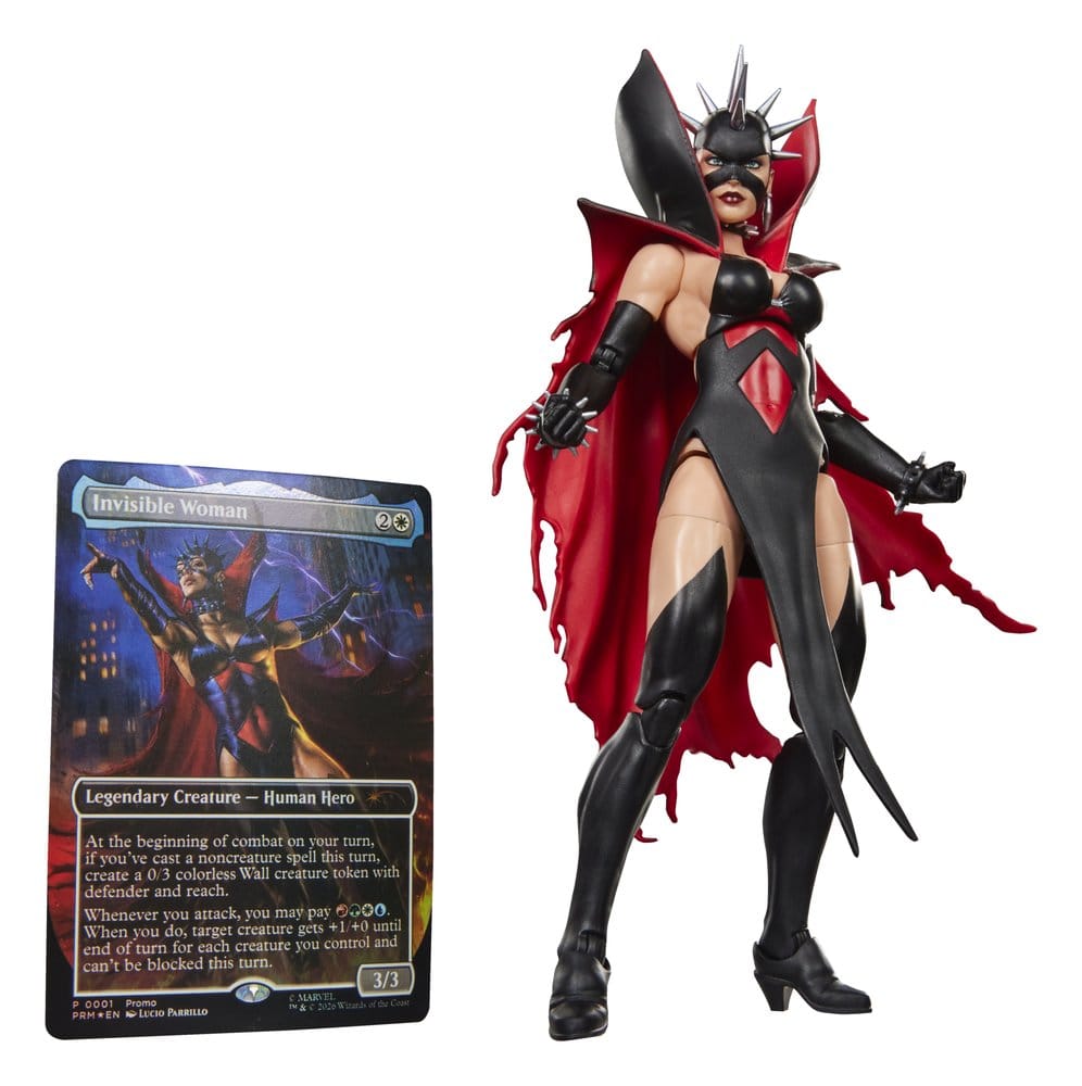 x_hasg2110 Magic The Gathering: Marvel Super Heroes Marvel Legends Action Figure Fantastic Four Malice (Sue Storm) 15 cm - immagine 1