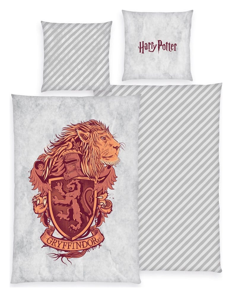 x_hhe4474437050523 Harry Potter Bed linen Gryffindor 135 x 200 cm - immagine 1