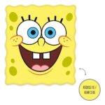 SpongeBob Pillow Spongbob Head 27 x 31 cm