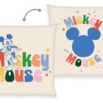 Disney Soft Velboa Pillow Mickey Mouse 40 x 40 cm