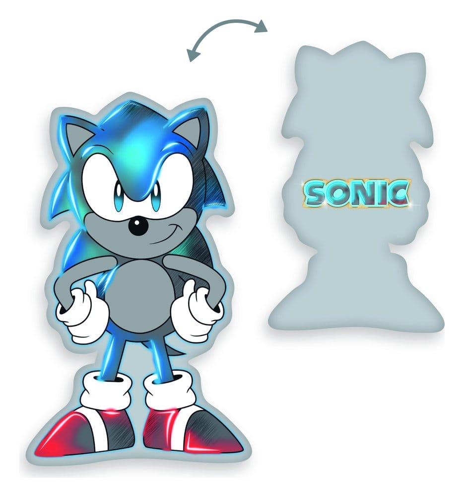 x_hhe5494221093523 Sonic Pillow Sonic Body 34 cm - immagine 1