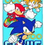Sonic Beach Towel Team Sonic 70 x 140 cm