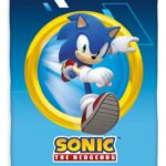 Sonic Fleece Blanket Sonic 130 x 170 cm