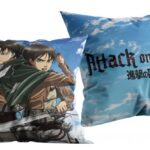 Attack on Titan Pillow Blau 40x40 cm