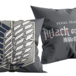 Attack on Titan (Final Season) Pillow Grau 40x40 cm