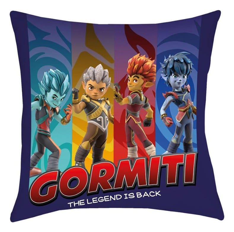 x_htex-grt-2122c Gormiti Pillow The Legend is Back 40 x 40 cm - immagine 1