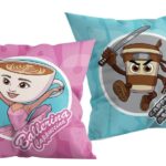 Italian Brainrot Pillow Fun Duo 40 x 40 cm