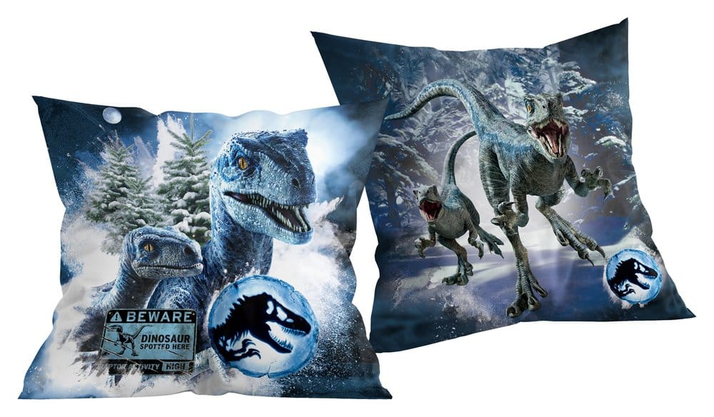 x_htex-jw-9117c Jurassic World Pillow Jurrasic World Blue 40 x 40 cm - immagine 1