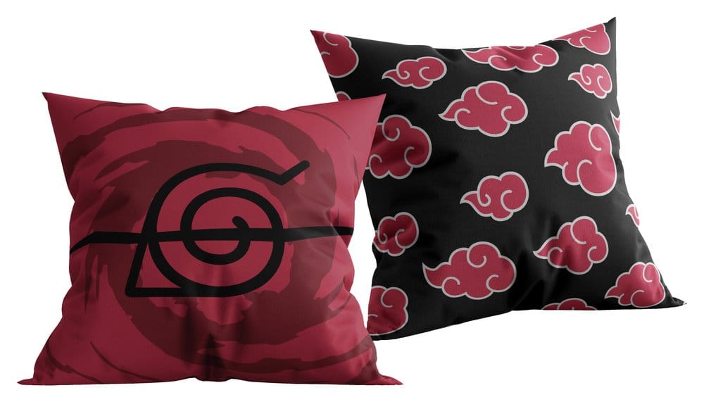 x_htex-nsh-3353c Naruto Shippuden Pillow Logo 40x40 cm - immagine 1