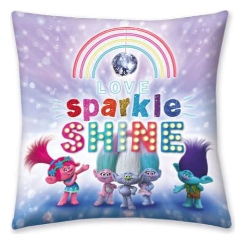 x_htex-tm-353c Trolls Pillow Sparkle 40x40 cm - immagine 1