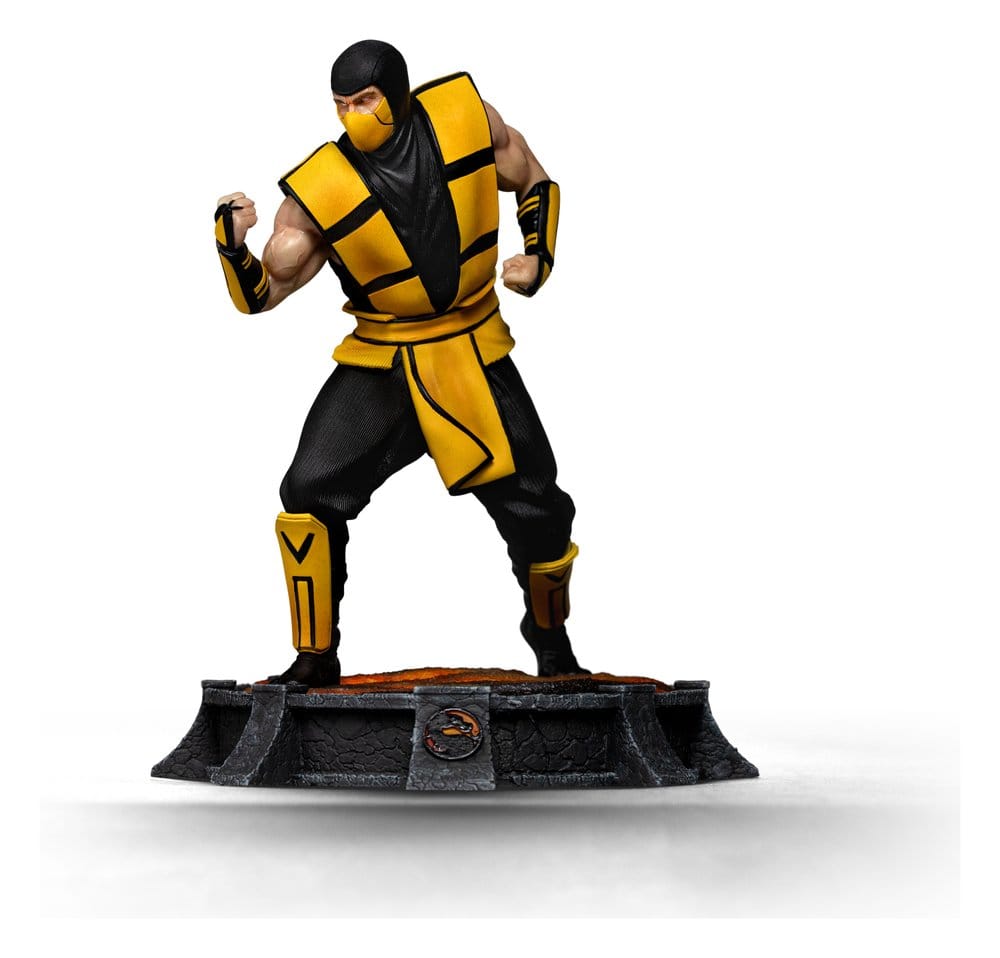x_is33542 Mortal Kombat Art Scale Statue 1/10 Scorpion (Variant) heo exclusive 21 cm - immagine 1