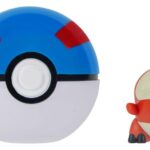 Pokémon Clip 'n' Go Fuecoco & Great Ball