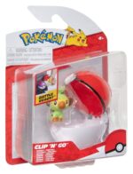 Pokémon Clip 'n' Go Action Figure Wave 21 Grookey & Poké Ball - immagine 3