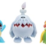 Pokémon Battle Figure 3-Pack Squirtle, Greavard & Bellossom