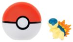 Pokémon Clip 'n' Go Action Figure Cyndaquil & Poké Ball