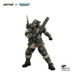 Warhammer Action Figure Astra Militarum Kasrkin 1 with Chainsword and Plasma Pistol - immagine 3